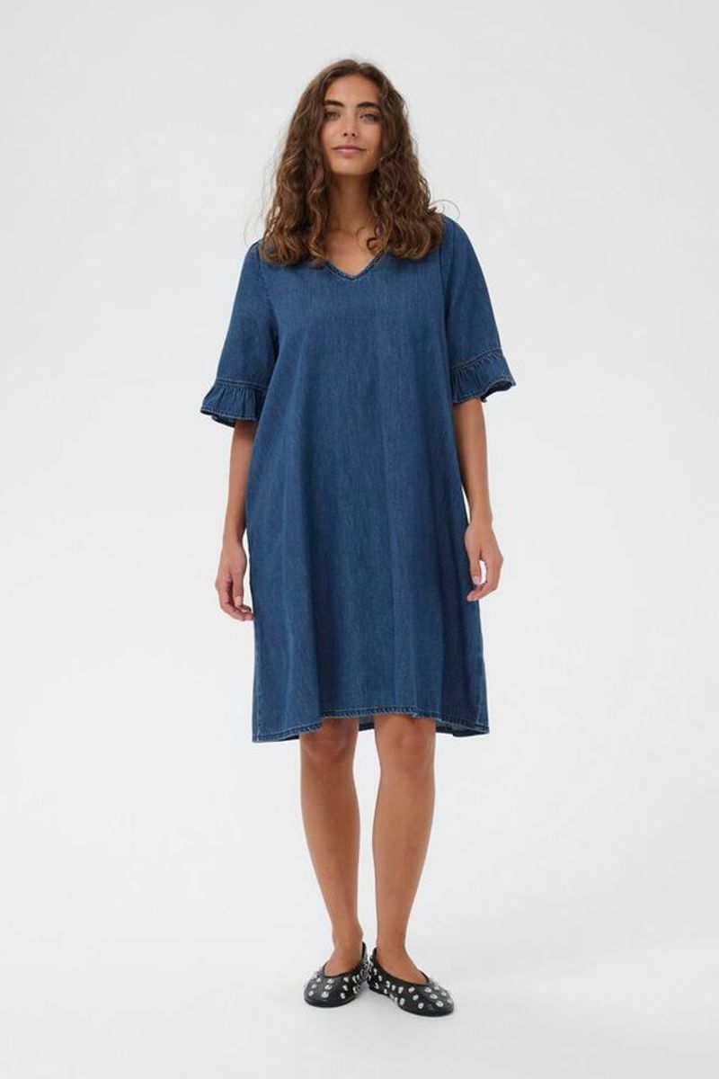 LAVA Arpa Kjole Dark Blue Wash
