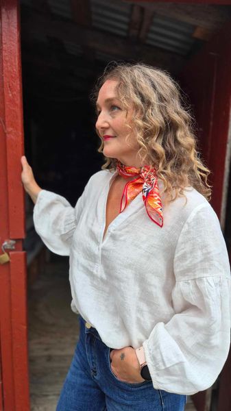 Hovedbilde NYSSA Molly Linbluse Spring ...