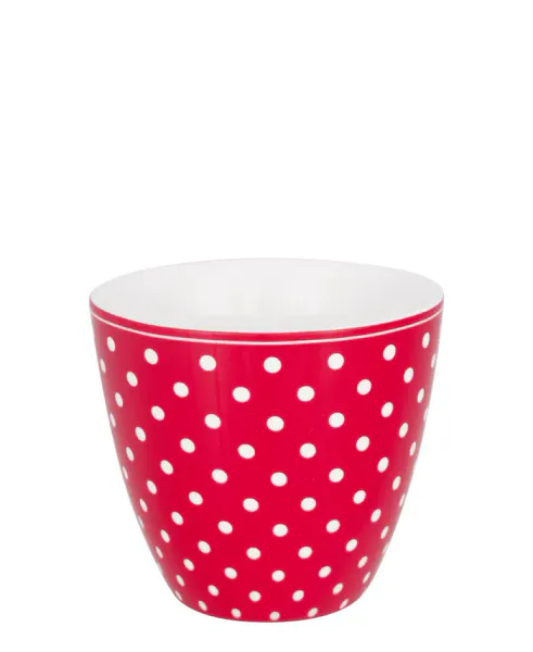 Hovedbilde LATTEKOPP Dotty Red