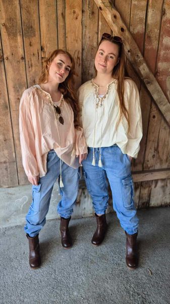 Hovedbilde  BOHO Bluse Ecru 