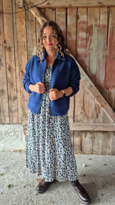 Hovedbilde NIMA Birgith Jacket Vintage Indigo 