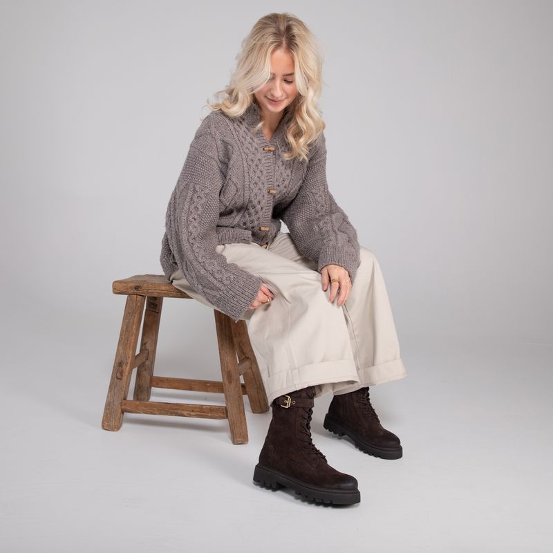BOOTS The Moon Brown Suede 