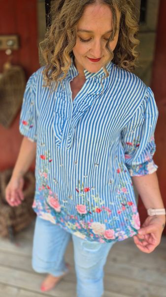 Hovedbilde CHARLIE Bluse Stripe Jeans