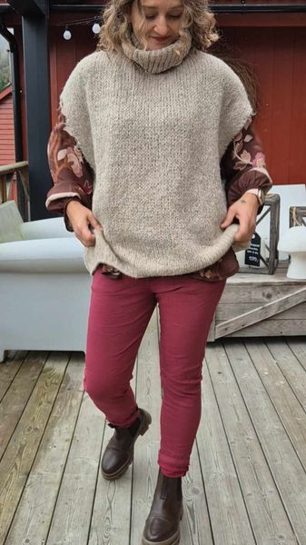 Hovedbilde KALIA Bukse Ensfarvet