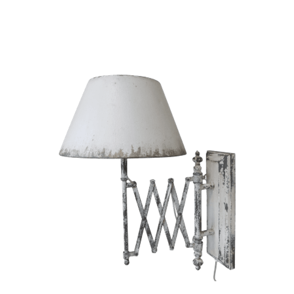 Hovedbilde VEGGLAMPE Antique Creme