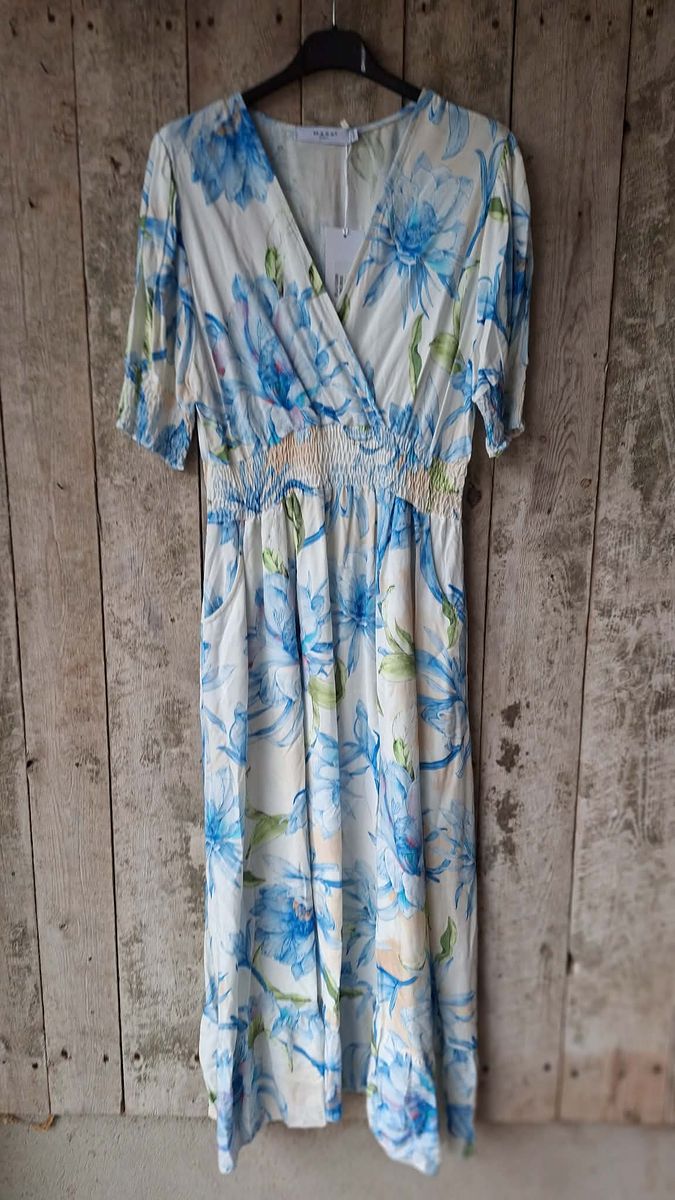 BELLA Kjole Sky Blue