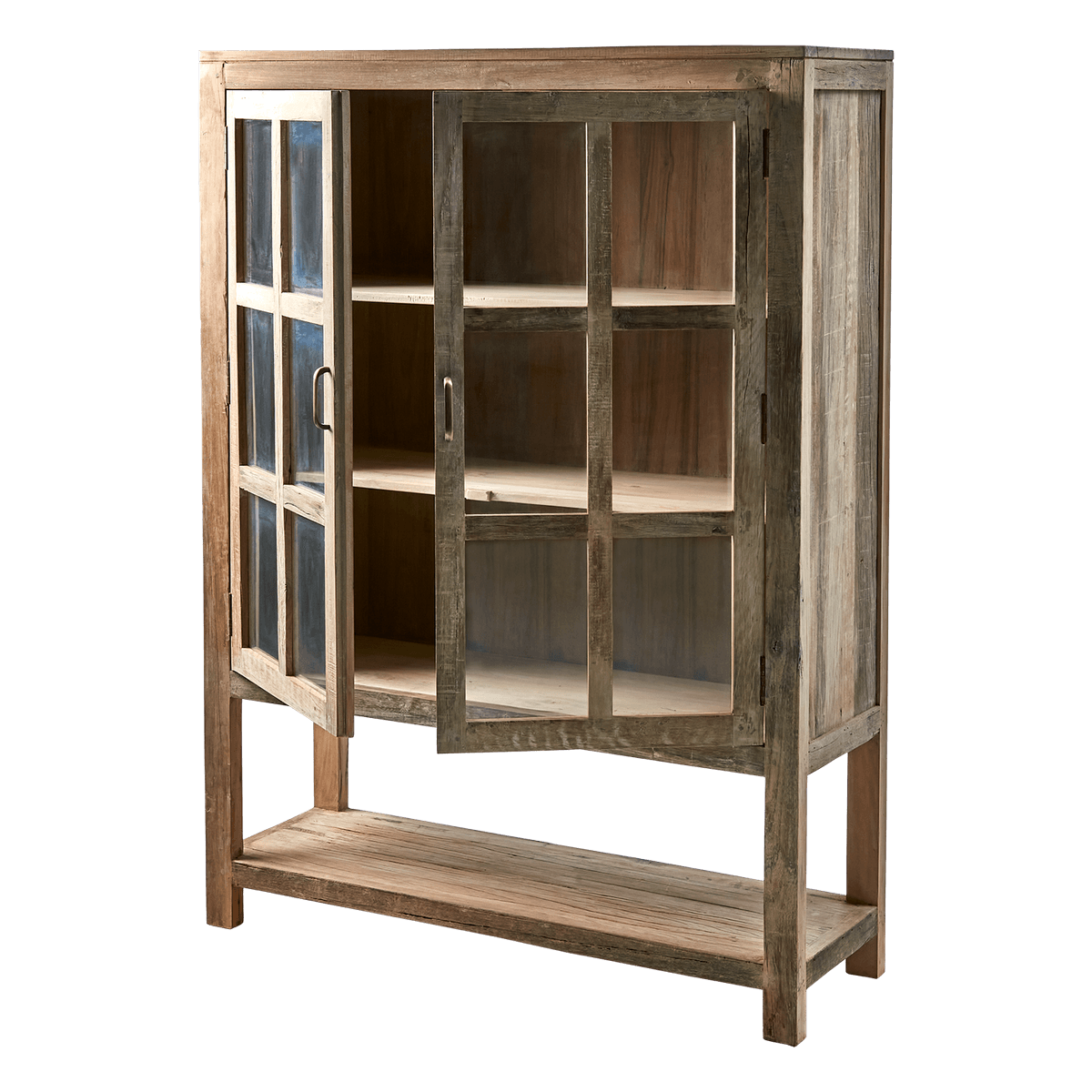 RIKO Vitrineskap Natur