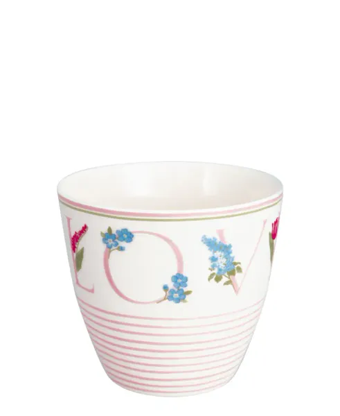 Hovedbilde LATTEKOPP Agnes Love White