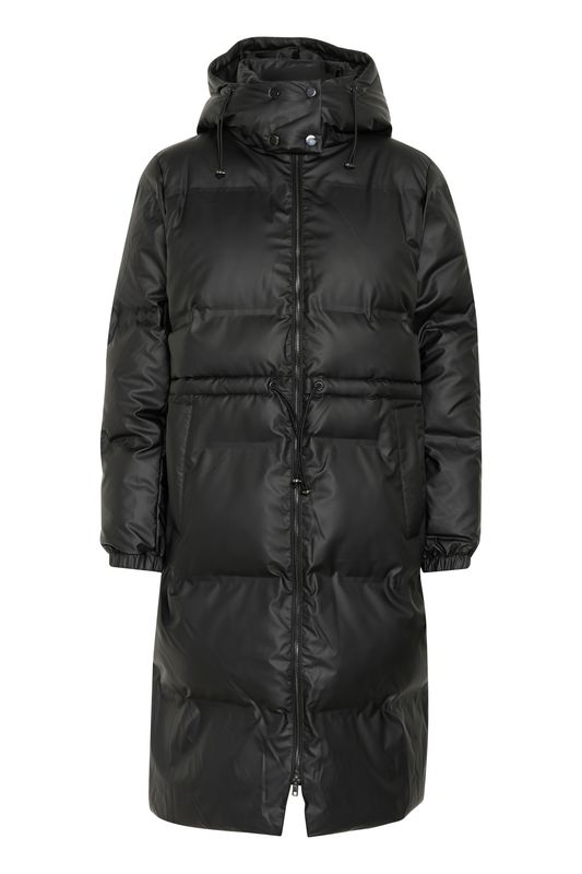 CELINDA Jakke Long Black