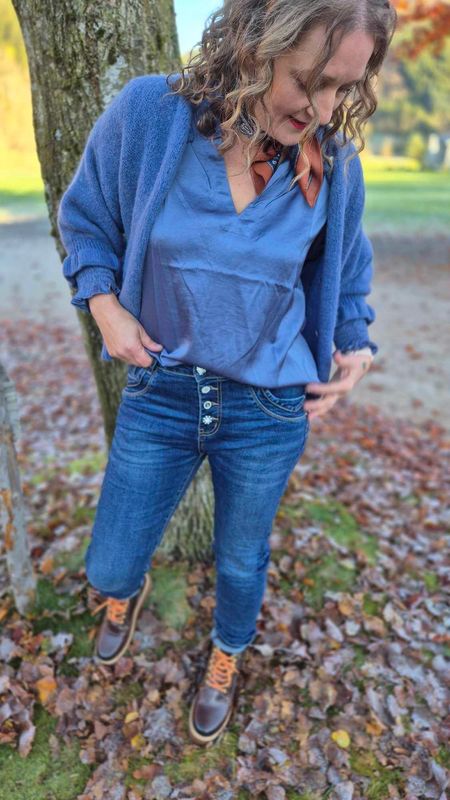 NAHLA Denim Blue Jeans 