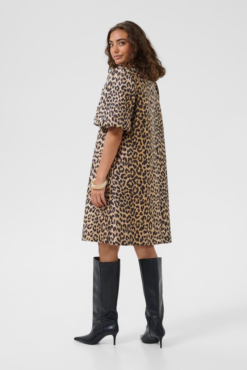 CAROL Muxi Kjole Leopard