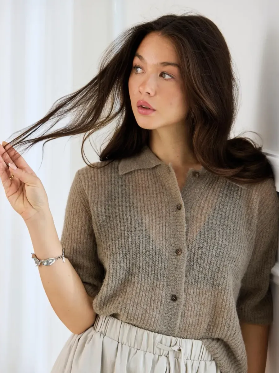 IRIS Cardigan Brindle