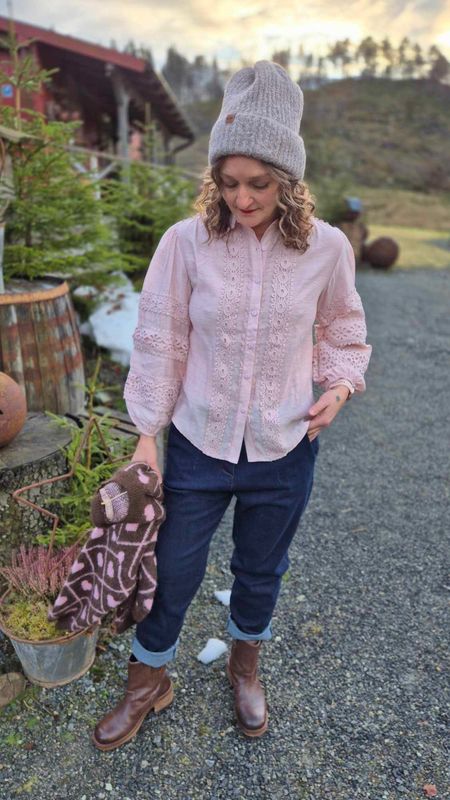TONE Bluse Lace 