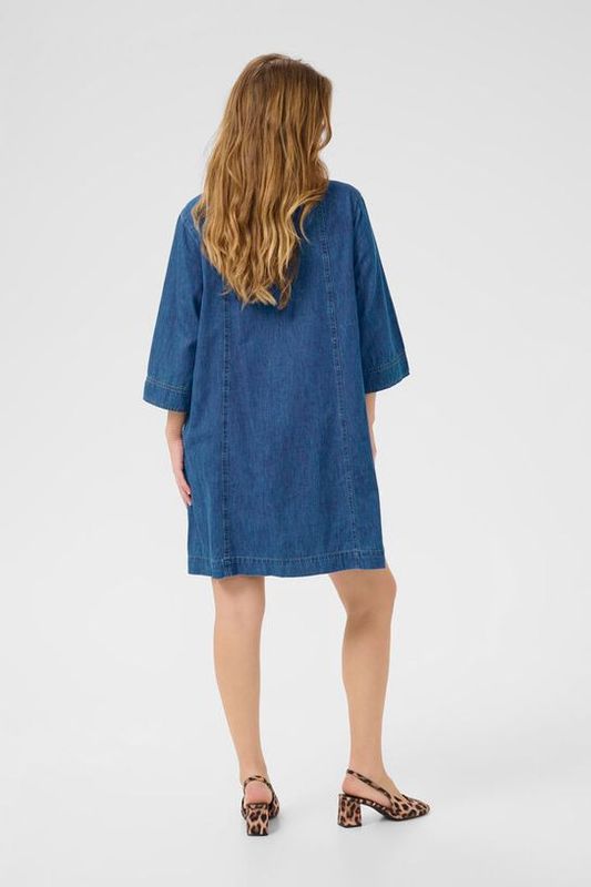 PIN Kjole Dark Blue Wash