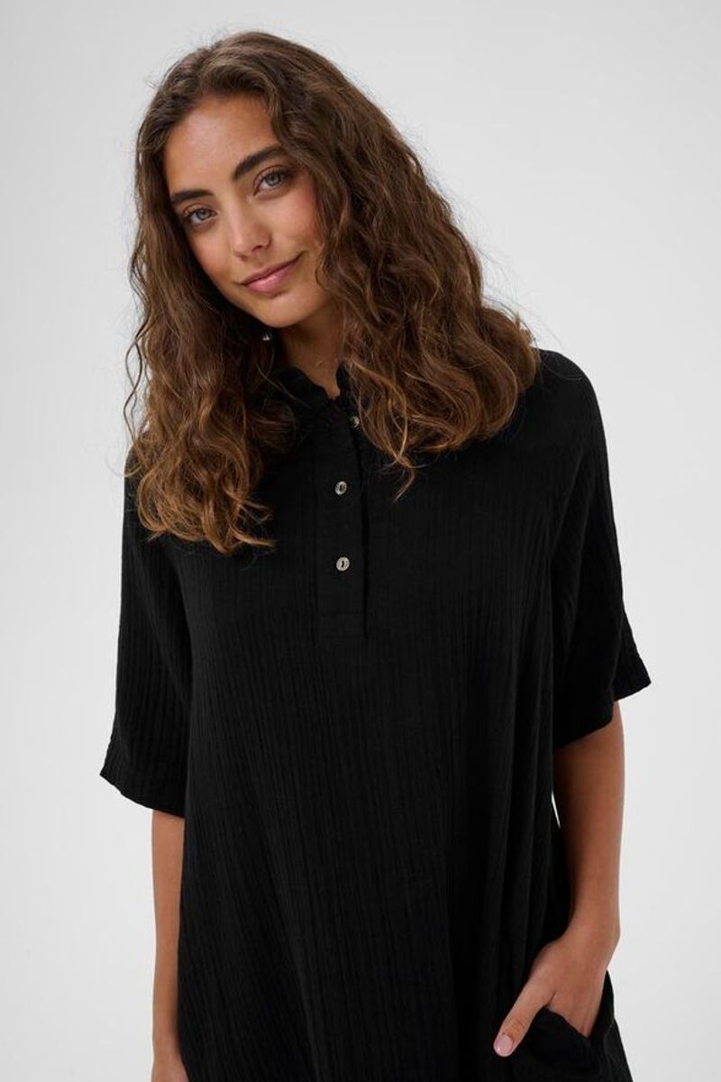 TALA Elina Kort Kjole Black