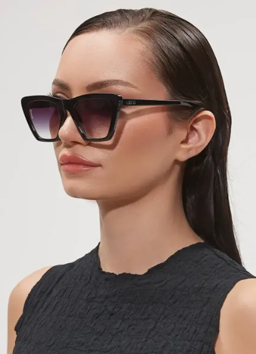 OTRA Solbriller Step Ahead Black Smoke Fade